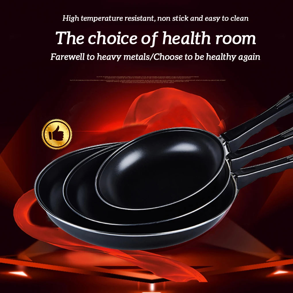 Frying Pan Durable Non-stick skillet Mini Thick Steak Flat cooking Pan Iron Pancake Egg Fryer Kitchen Cookware Cast Iron Tools