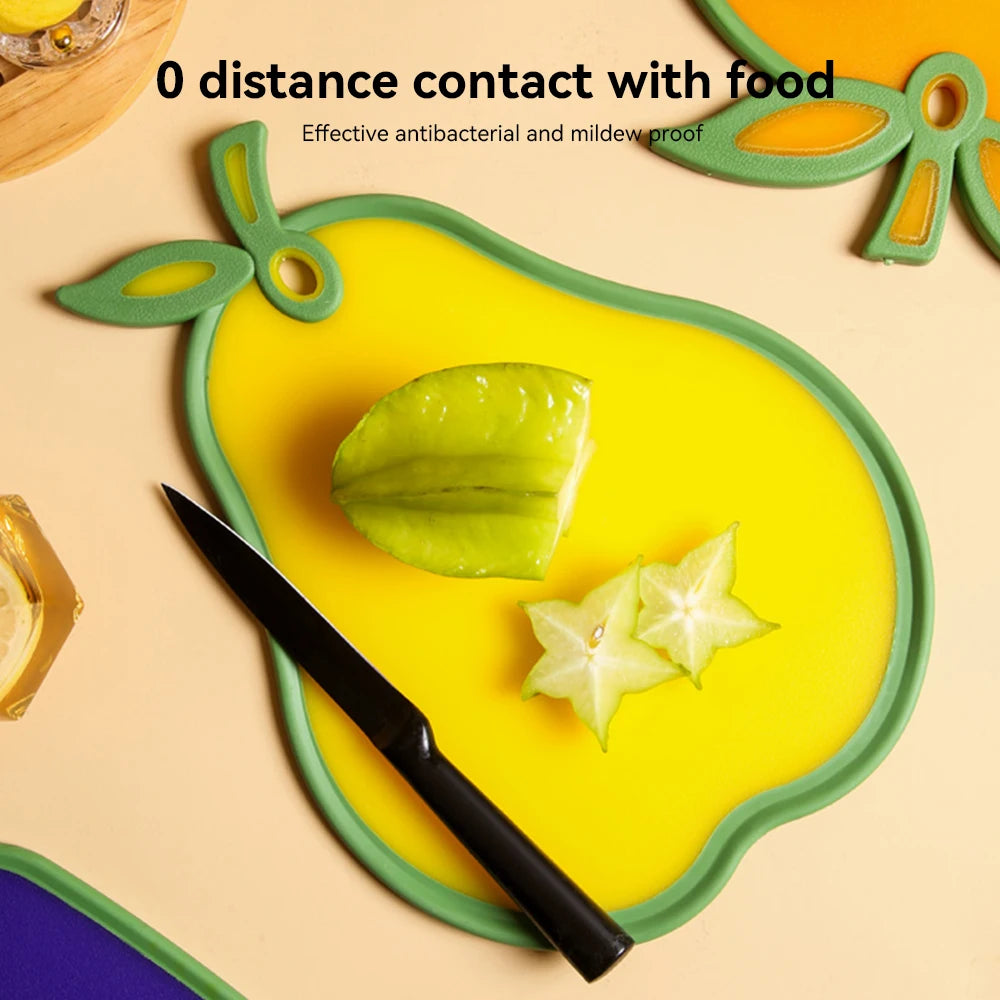 Creative Fruit Shape Food Cutting Block Slice Vegetables Chopping Boards PP Material Mincing Flutto Kitchen Tools Cookware