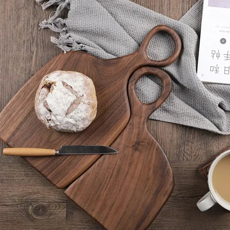 Black Walnut Solid Chopping Boards Wood Tray Pizza Board Cutting Board Kitchen Baking Utensils Bread Fruit Sticky Board