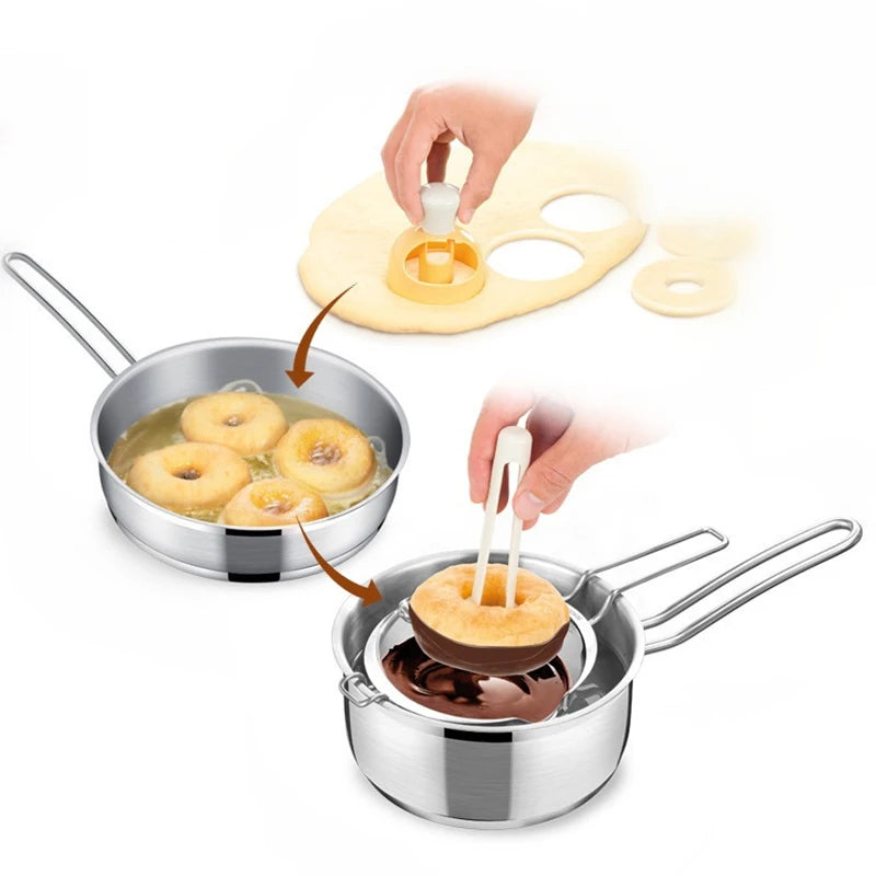 Creative Kitchen Accessories Gadgets Donut Mold Cutter Food Desserts Maker Supplies Kitchen Cooking Decorating Tools cocina Bak.