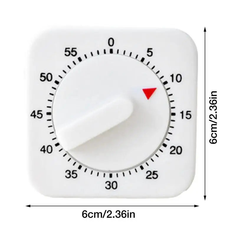 Multifunctional Mechanical Reminder Timer Kitchen Countdown With Alarm Reminder Magnet Timer Cooking Teaching Homework Office