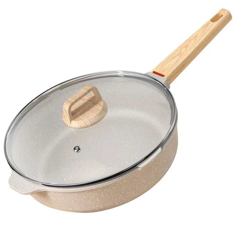 Non-Stick Pan Frying Pan Wok Pan Home Steak Skillet Pancake fried induction cooker gas stove special Saucepan Nonstick Pan