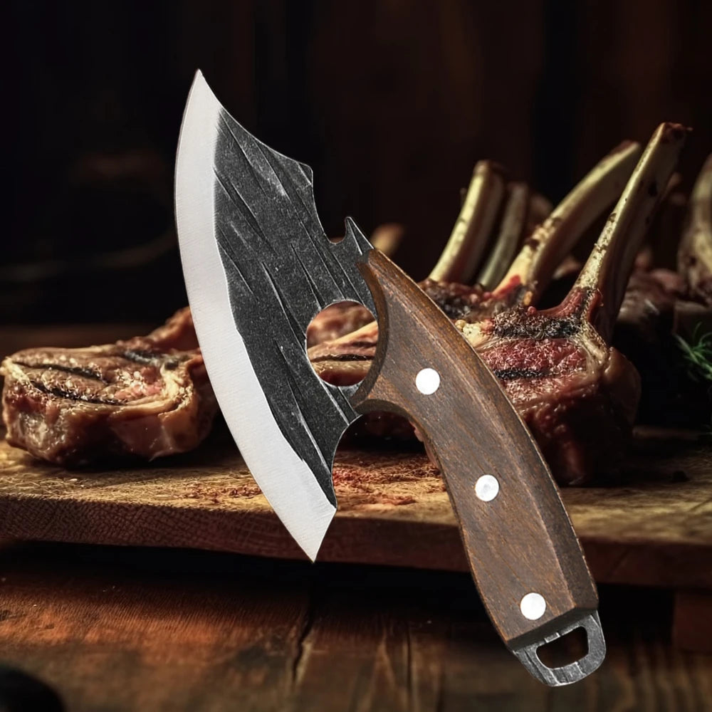 Fish Boning Knife Professional Tool Cooking Kitchen Knife Seafood Mutton Aquatic Slaughter Multifunctional Meat Cleaver