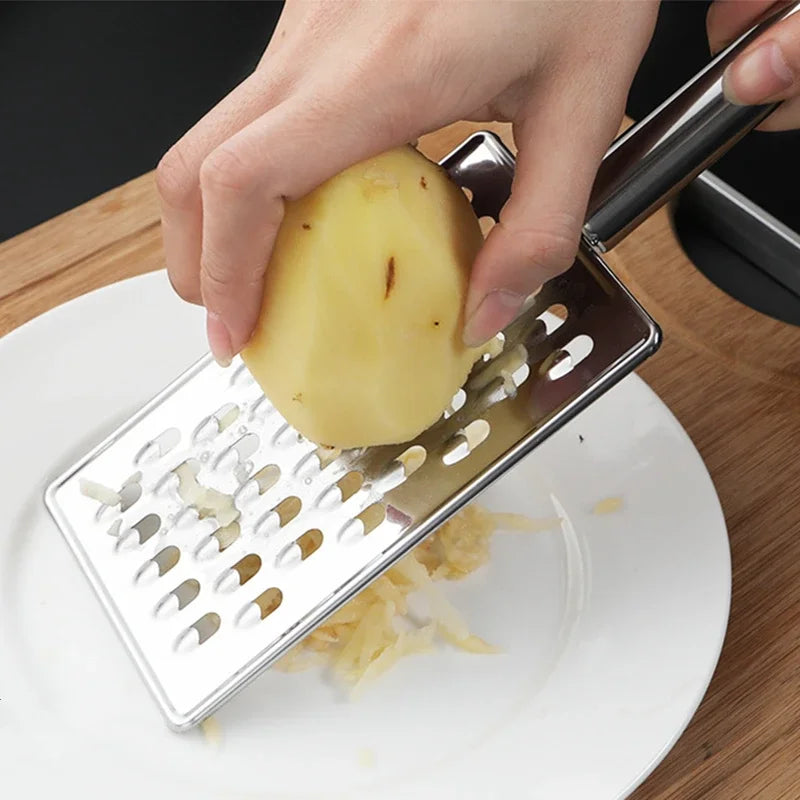 Multi-Purpose Cheese Lemon Grater for Fruit Vegetables Stainless Steel Potato Carrot Slicer Peeler Food Crusher Kitchen Gadgets