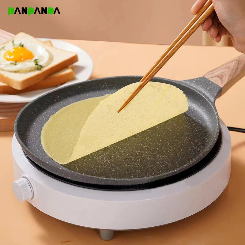 PANPANDA 6/8/10in Non-Stick Frying Pan Steak Pancake Omelette Cooking Breakfast Maker Induction Cooker Gas Maifan Stone Bakeware