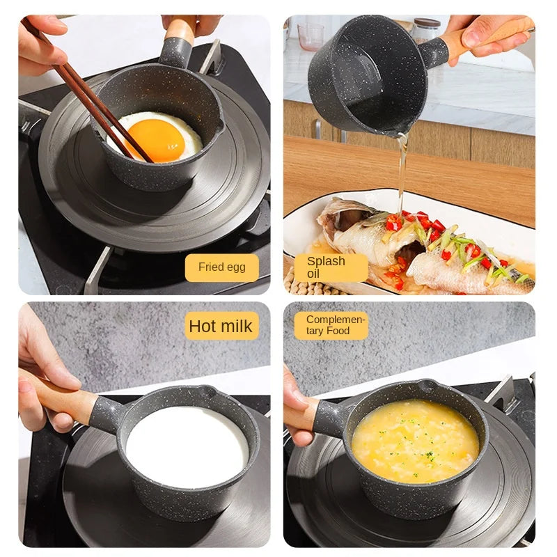 Enhance Your Cooking Skills with Stone-Coated Pans for Oil Spraying and Dripping