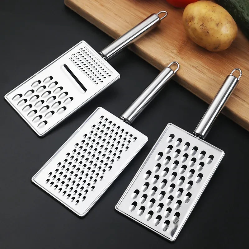 Multi-Purpose Cheese Lemon Grater for Fruit Vegetables Stainless Steel Potato Carrot Slicer Peeler Food Crusher Kitchen Gadgets