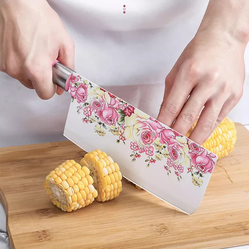 Exquisite kitchen knife set, complementary food household stainless steel sharp slice bone knife multi-functional fruit knife