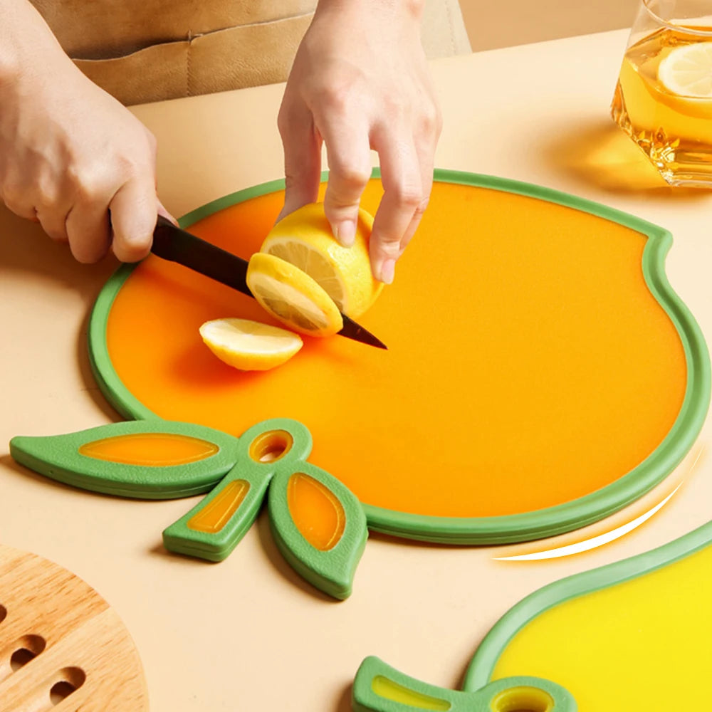 Creative Fruit Shape Food Cutting Block Slice Vegetables Chopping Boards PP Material Mincing Flutto Kitchen Tools Cookware