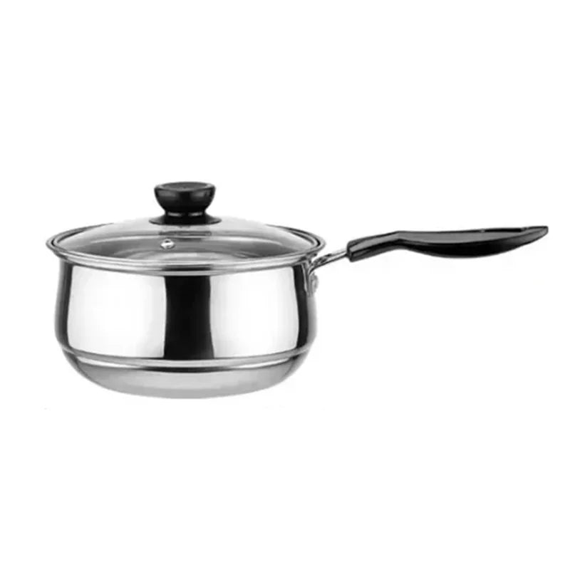 Stainless Steel pot Double Bottom Soup Pot Nonmagnetic Cooking Multi purpose Cookware Non stick Pan Gas cooker used pot hot pot