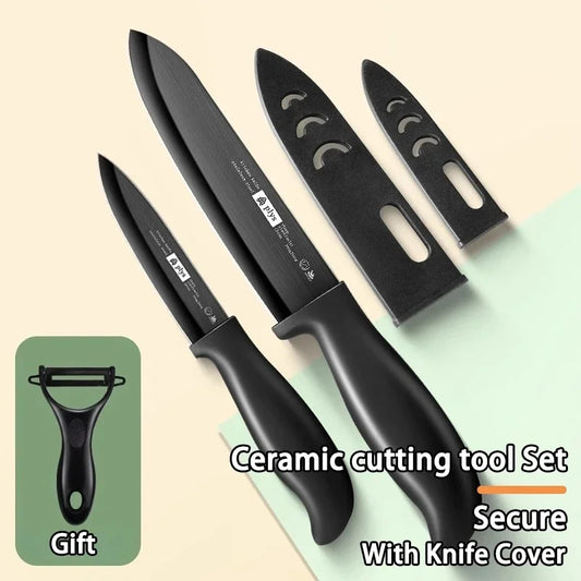 Ceramic knife fruit knife household auxiliary food knife set kitchen special melon and fruit knife slicing knife TB9195