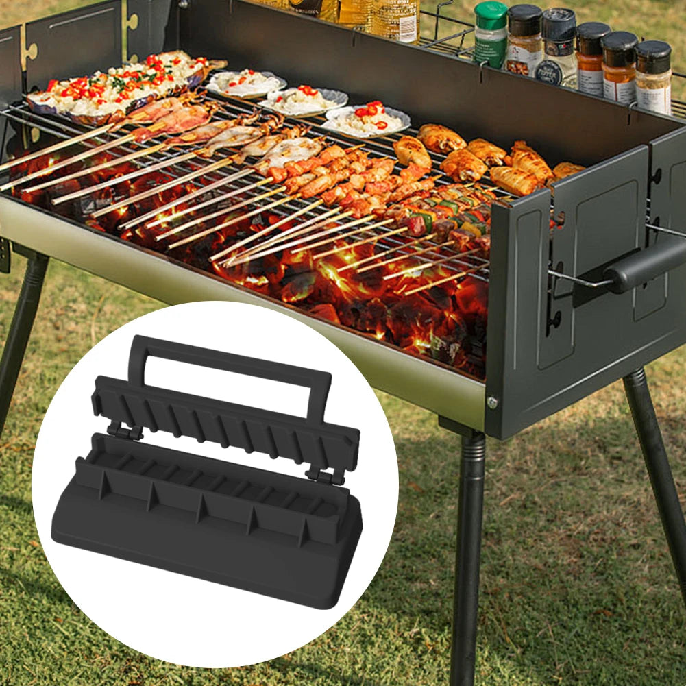 Turkey Kebab Maker Portable Manual Kitchen Accessories Barbecue Skewer Tool Cookware Reusable Barbecue Mold Corn Fish BBQ Tool