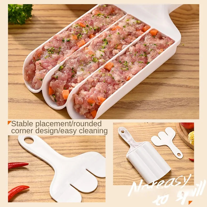 Meatball Maker Cooking Homemade Tool Mold Round Fish Beaf Rice Ball Making Device Barbecue Hot Pot Bean Curd Kitchen Gadgets