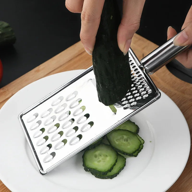 Multi-Purpose Cheese Lemon Grater for Fruit Vegetables Stainless Steel Potato Carrot Slicer Peeler Food Crusher Kitchen Gadgets