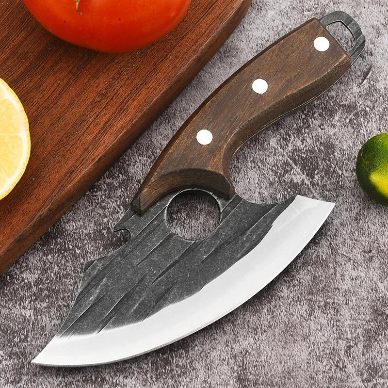 Fish Boning Knife Professional Tool Cooking Kitchen Knife Seafood Mutton Aquatic Slaughter Multifunctional Meat Cleaver