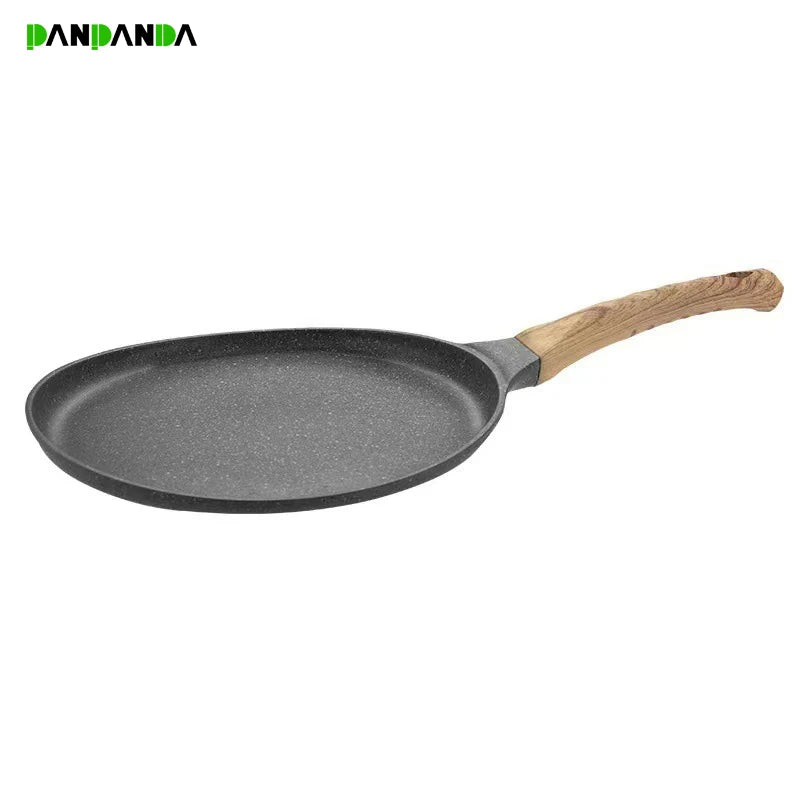 PANPANDA 6/8/10in Non-Stick Frying Pan Steak Pancake Omelette Cooking Breakfast Maker Induction Cooker Gas Maifan Stone Bakeware