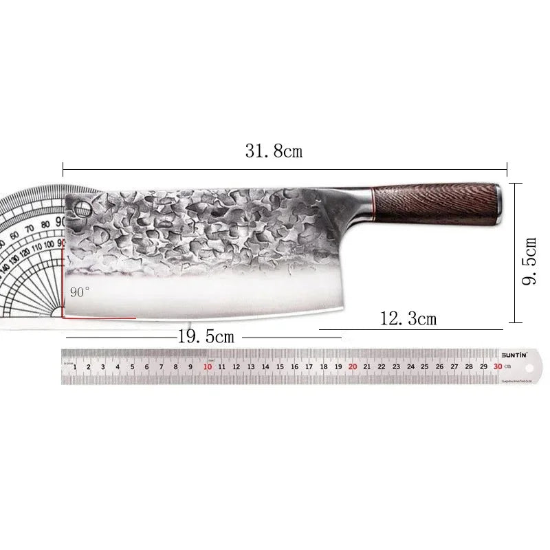 Kitchen knife domestic cutting forging cutting meat slices Chinese kitchen knife Original knife kitchen tools