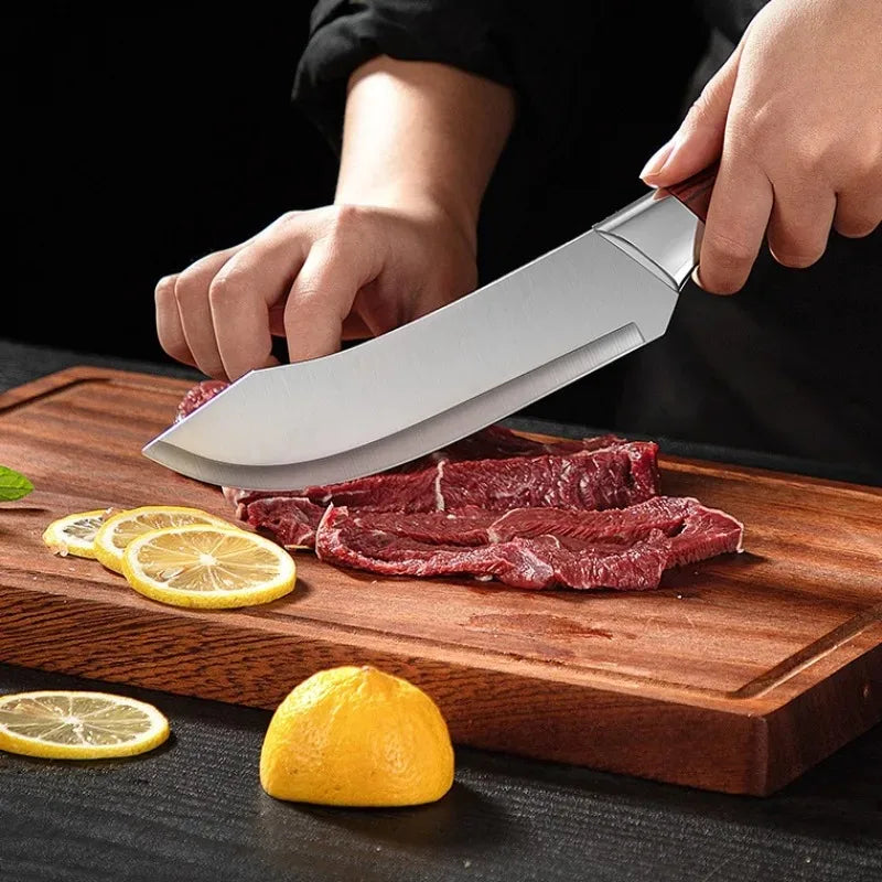 Stainless Steel Chef Knife Cooking Knives Professional Kitchen Knives Boning Knife Meat Cleaver Fruit Knife Kitchen Supplies