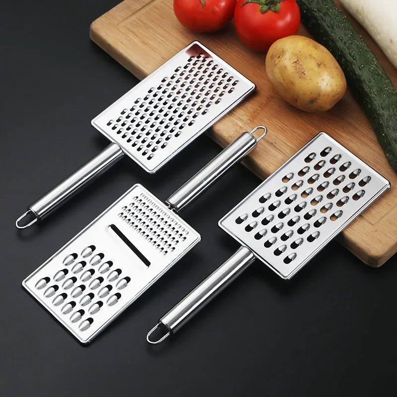 Multi-Purpose Cheese Lemon Grater for Fruit Vegetables Stainless Steel Potato Carrot Slicer Peeler Food Crusher Kitchen Gadgets