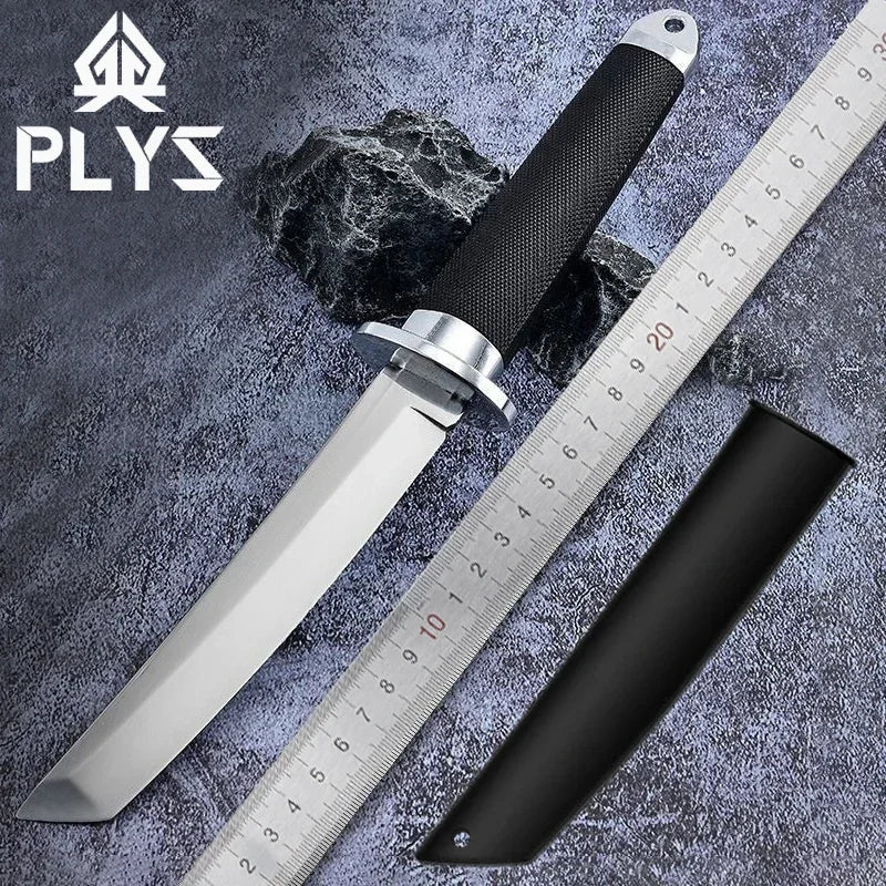 Exquisite katana style kitchen knife, sharp versatile fruit knife, fixed blade cutting meat and vegetable utensils,kitchen lools