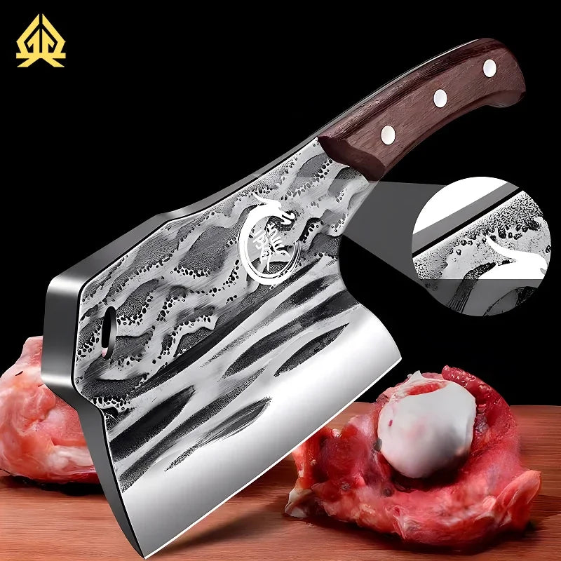 Household bone chopping knife, chopping knife, chopping knife, thickened and weighted, high hardness