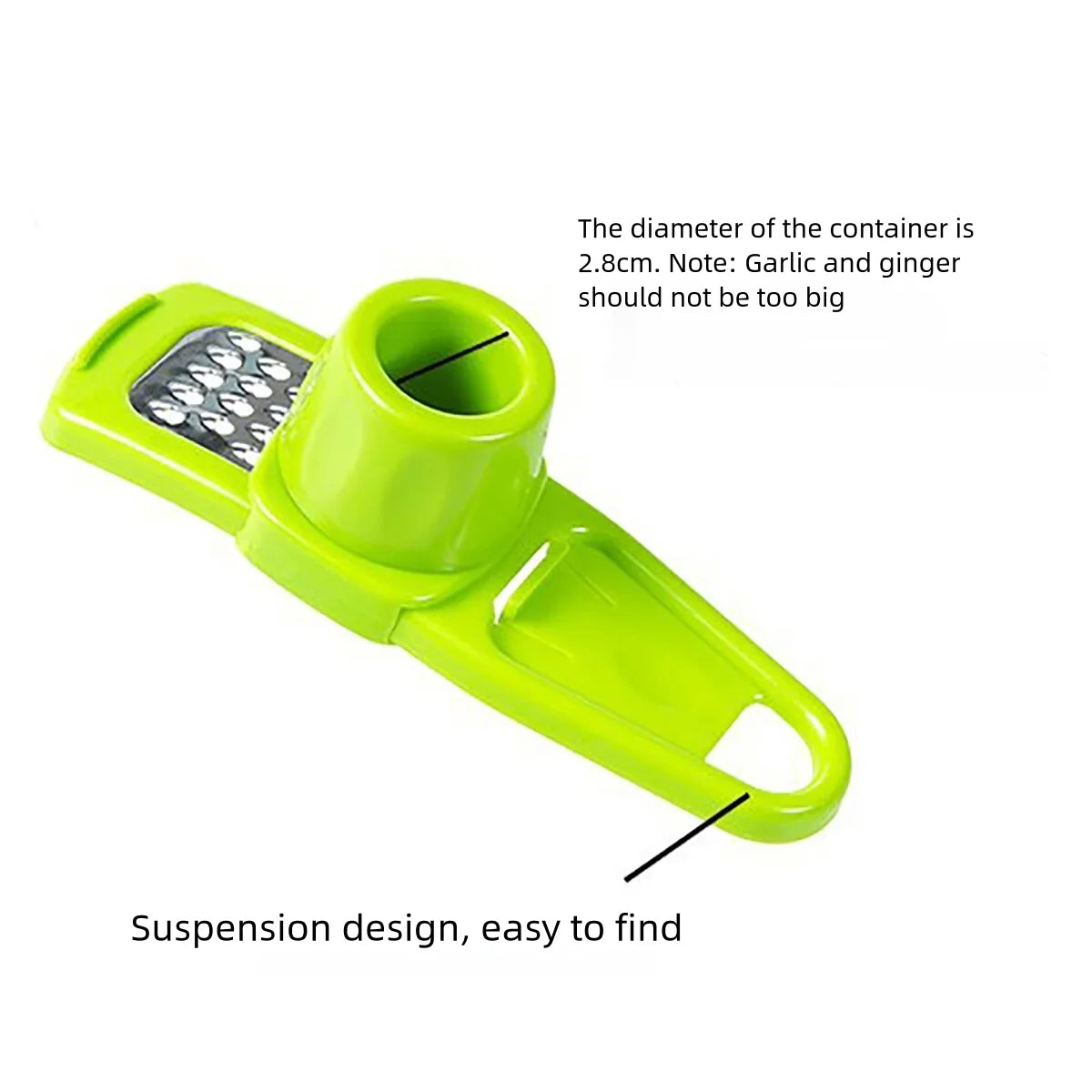 Garlic Ginger Grater Grinder Spice Mill Kitchen Tools Cooking Utensil Gadgets Manual Food Processors Shredder Accessories