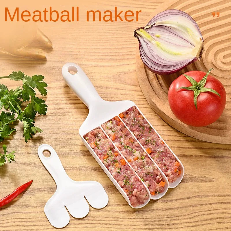 Meatball Maker Cooking Homemade Tool Mold Round Fish Beaf Rice Ball Making Device Barbecue Hot Pot Bean Curd Kitchen Gadgets