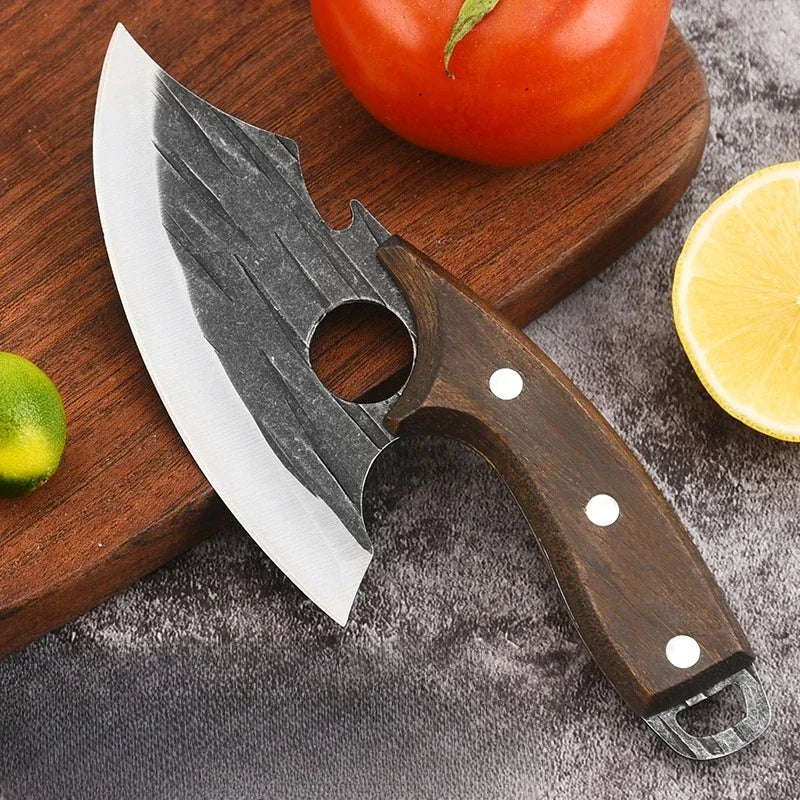 Fish Boning Knife Professional Tool Cooking Kitchen Knife Seafood Mutton Aquatic Slaughter Multifunctional Meat Cleaver